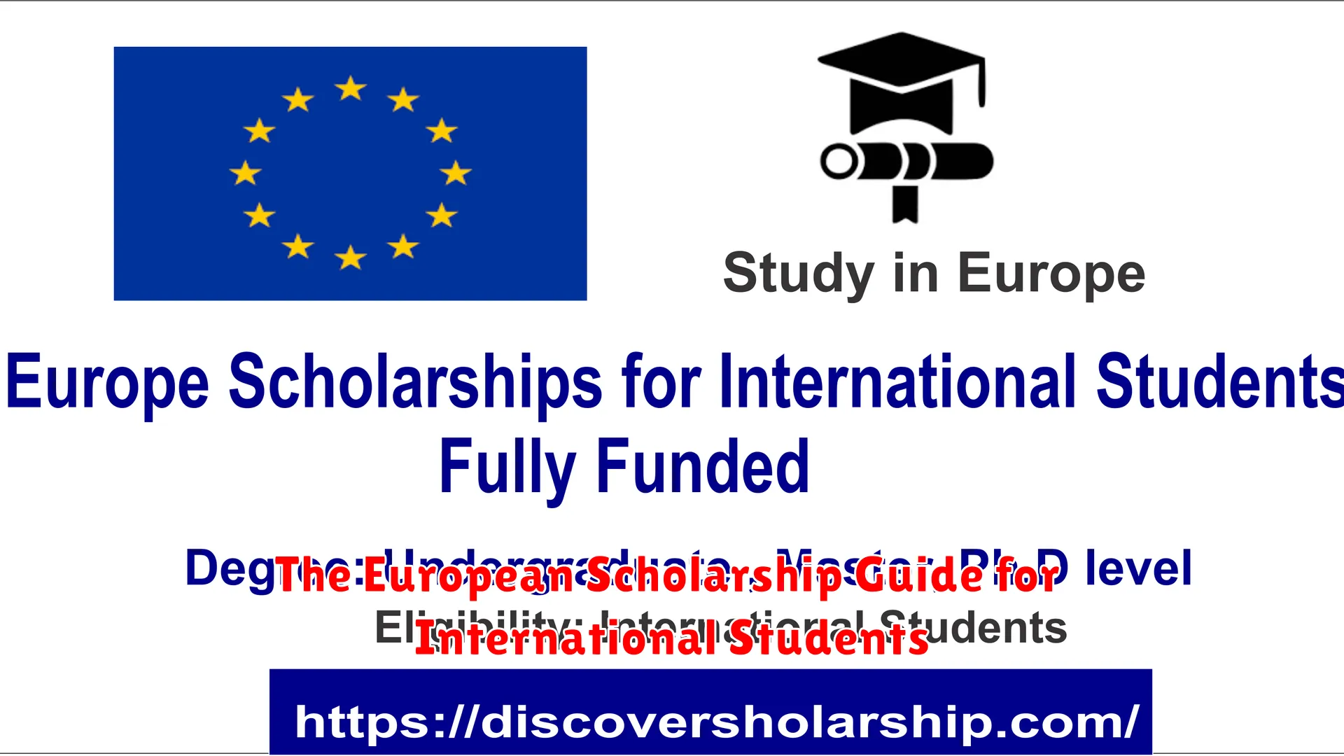 The European Scholarship Guide for International Students